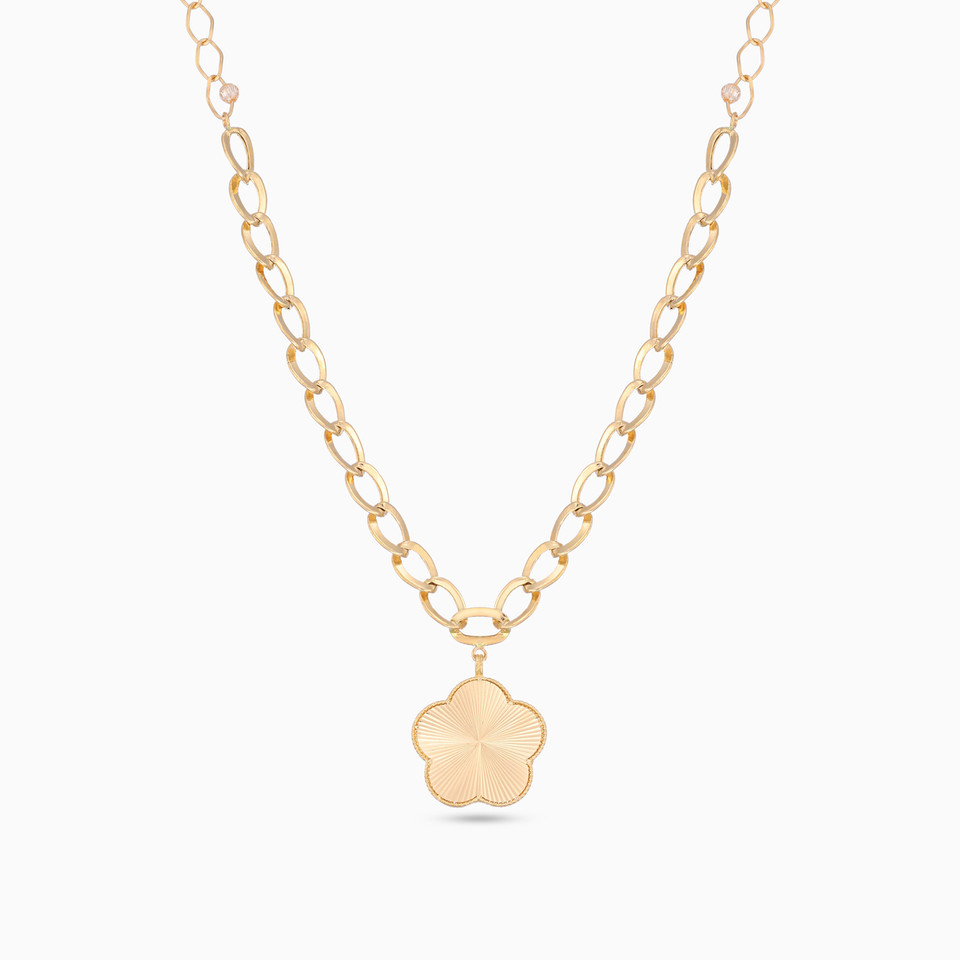 Flower Full Set in 21K Gold (4 Pieces) Flower Full Set in 21K Gold (4 Pieces)