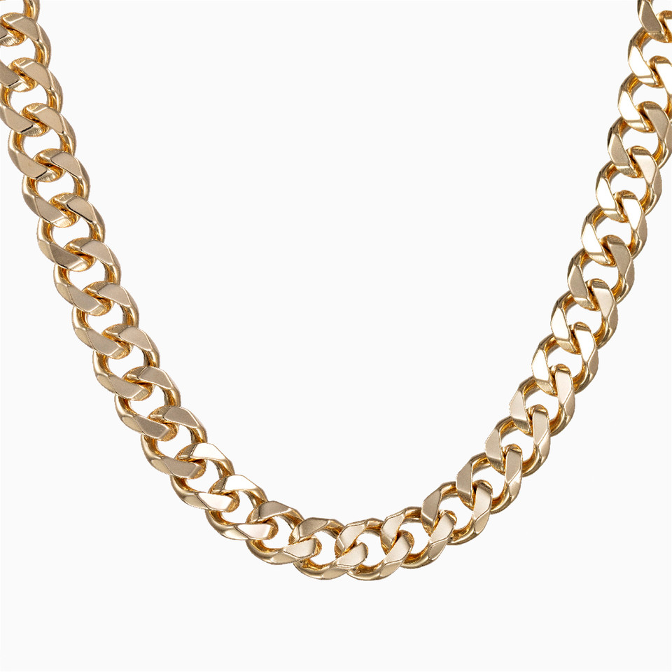 Link Gold Plated Chain Necklace Link Gold Plated Chain Necklace