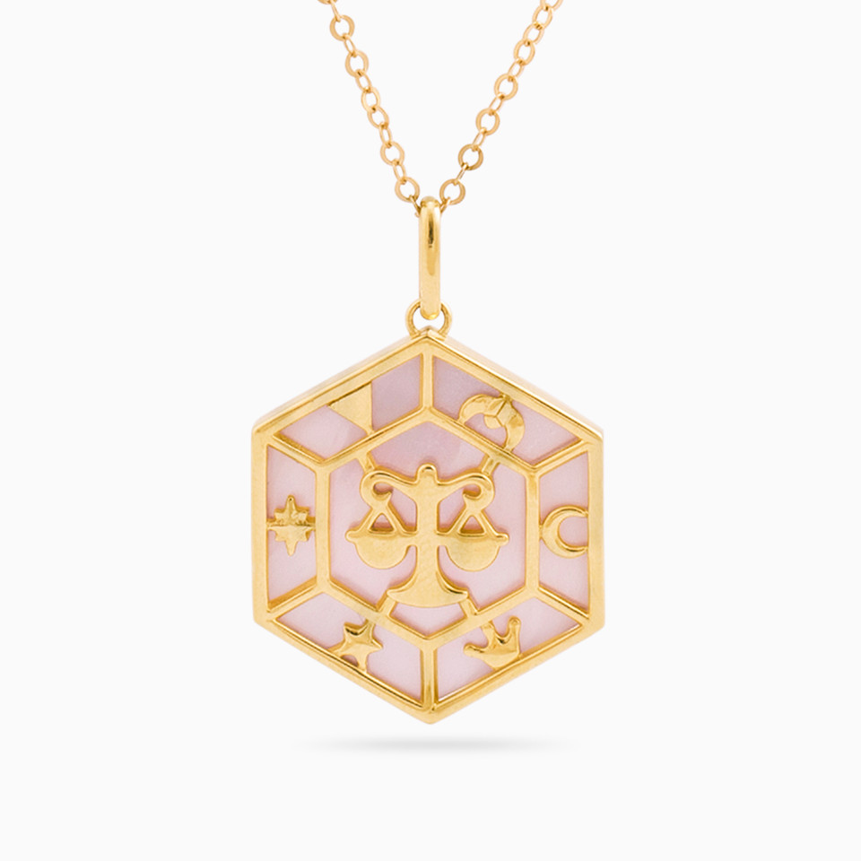 Aries Colored Stones Necklace in 18K Gold Aries Colored Stones Necklace in 18K Gold