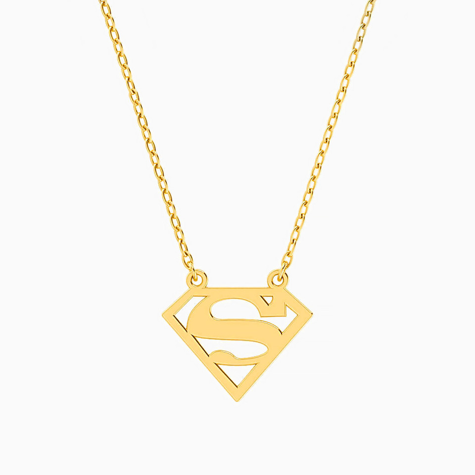 Superwoman Necklace in 18K Gold - 2 Superwoman Necklace in 18K Gold - 2