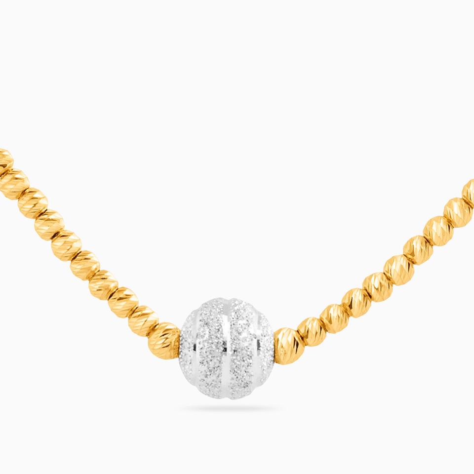 Round Chain Necklace in 21K Gold Round Chain Necklace in 21K Gold