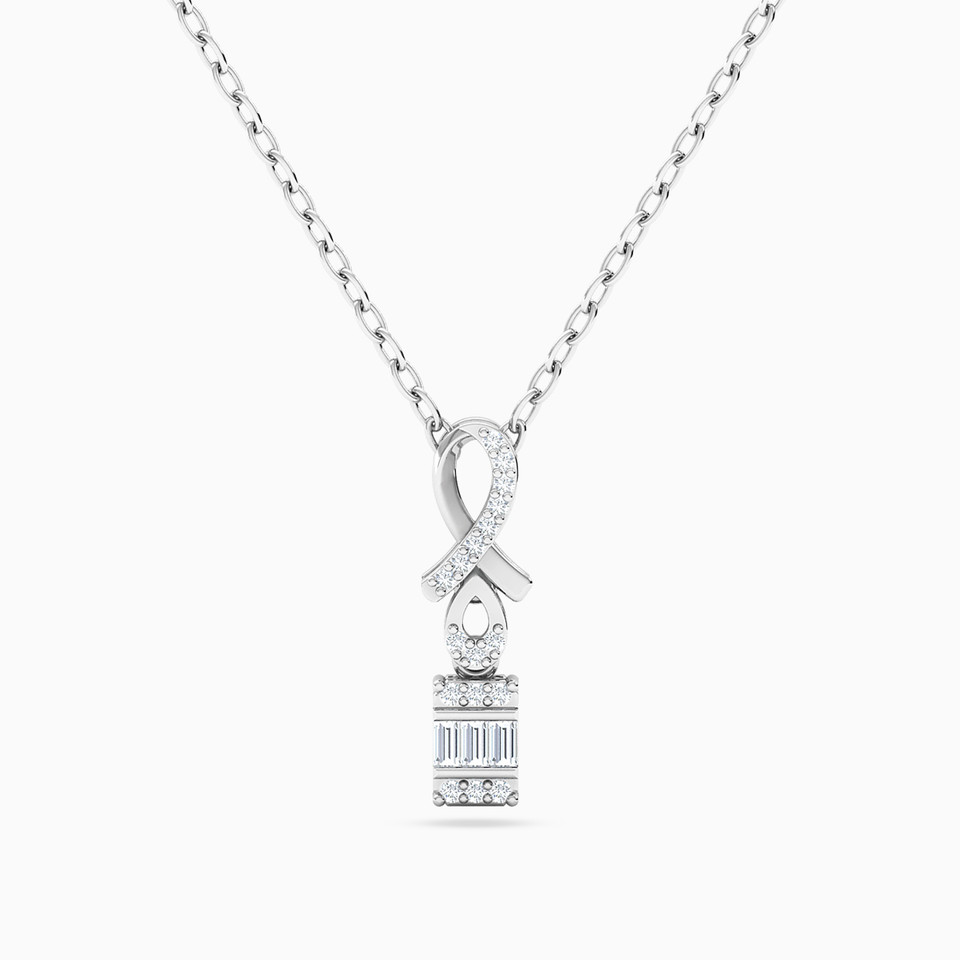 Multishaped Diamond Necklace in 18K Gold Multishaped Diamond Necklace in 18K Gold