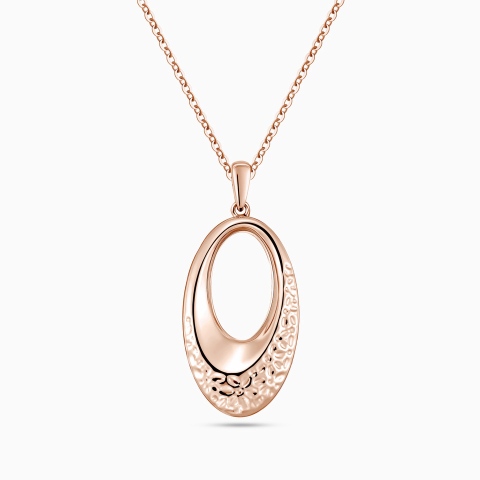 Oval Necklace in 21K Gold Oval Necklace in 21K Gold