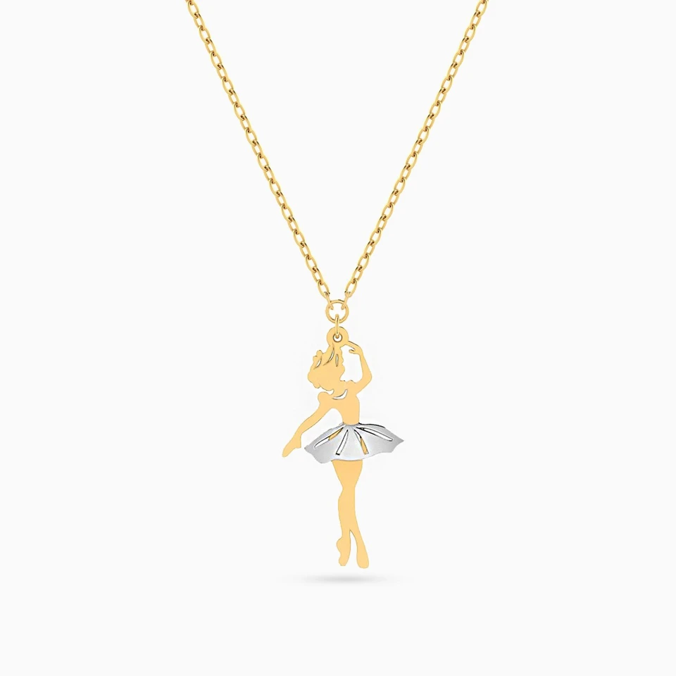 Ballerina Necklace in 14K Gold Ballerina Necklace in 14K Gold