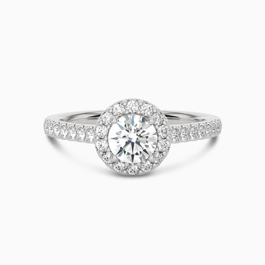 0.75 CT Brilliant Lab Grown Diamond Statement Ring in 18K Gold - SAR05083