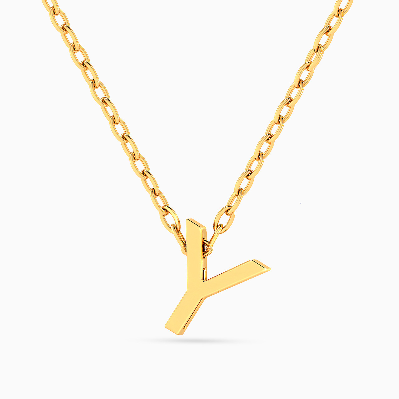 18K Gold Pendant Necklace