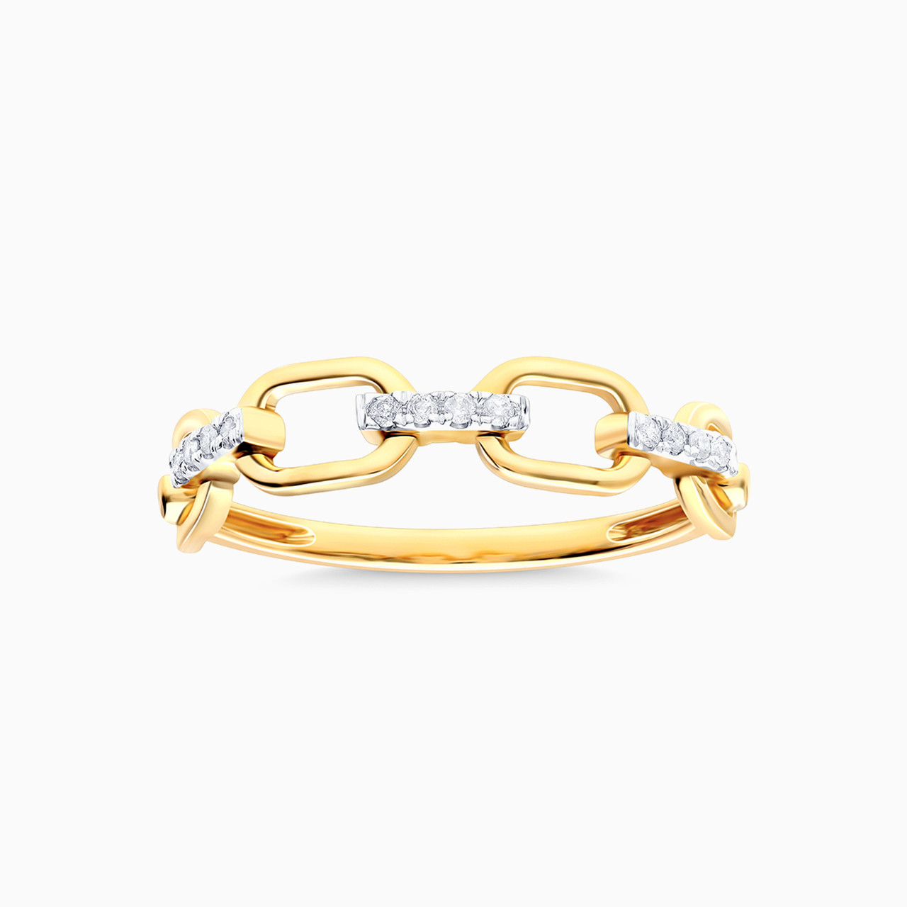 18K Gold Diamond Statement Ring