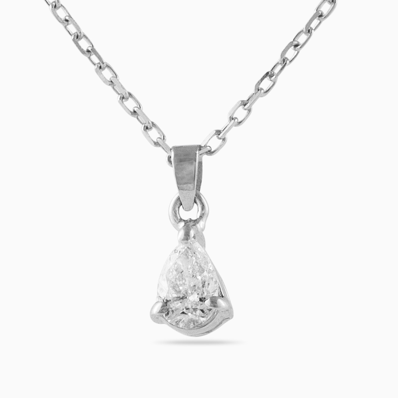 Kids 18K Gold Diamond Pendant Necklace