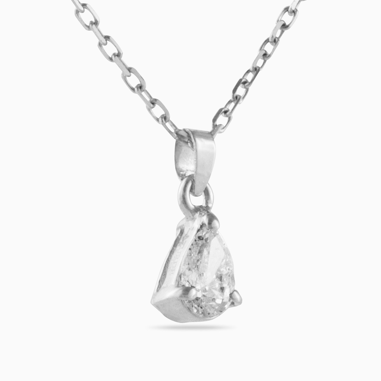 Kids 18K Gold Diamond Pendant Necklace