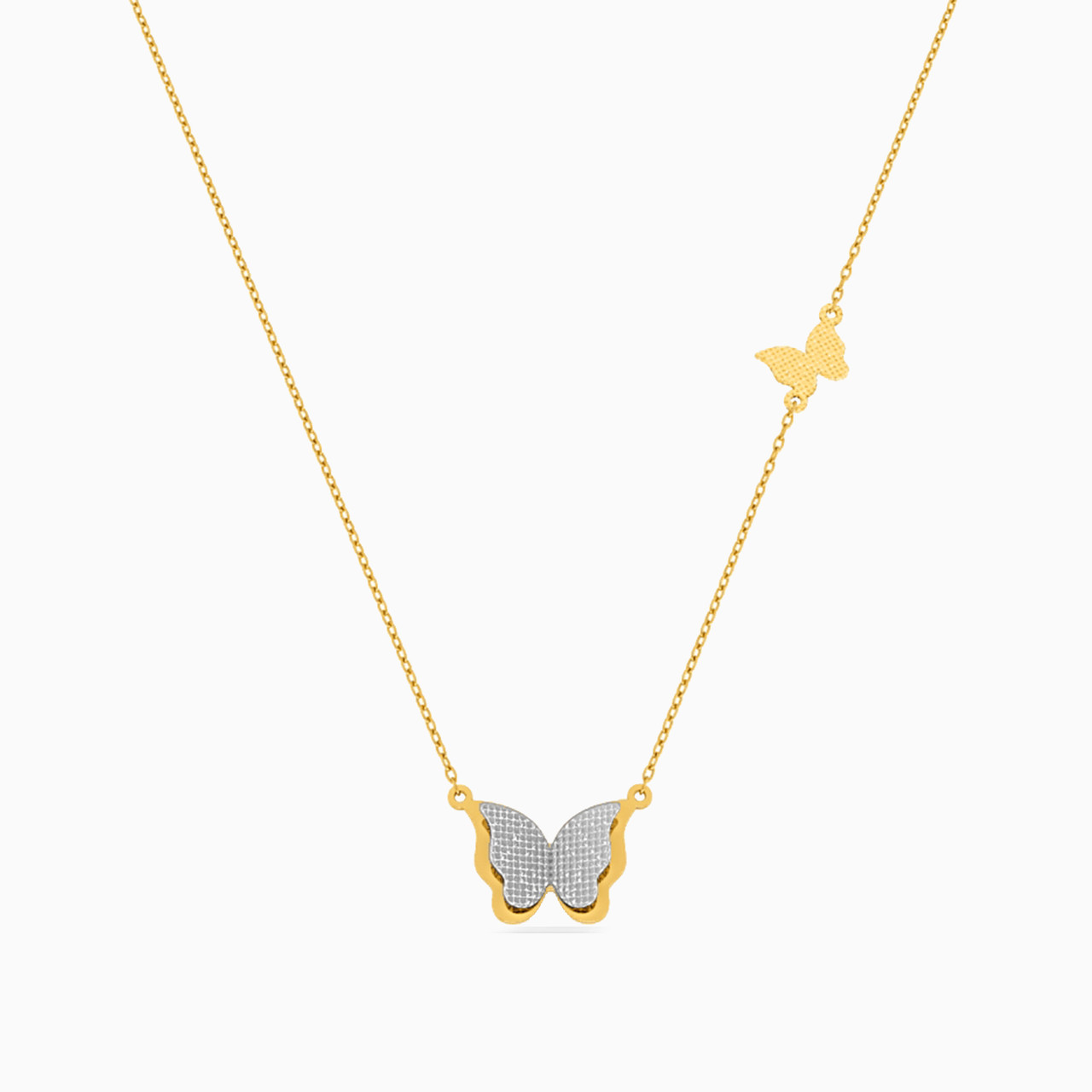 18K Gold Pendant Necklace