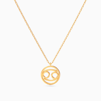 Cancer Necklace in 18K Gold - 21046110553