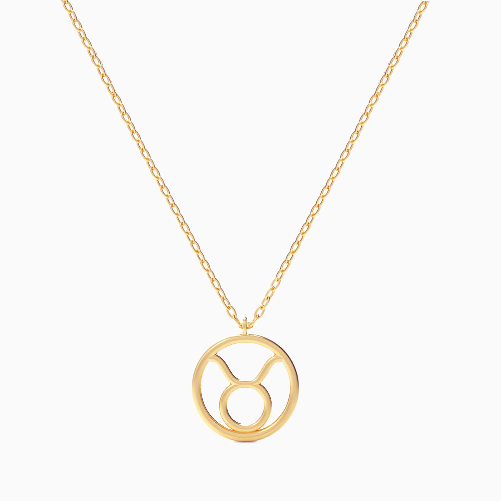 18K Gold Pendant Necklace