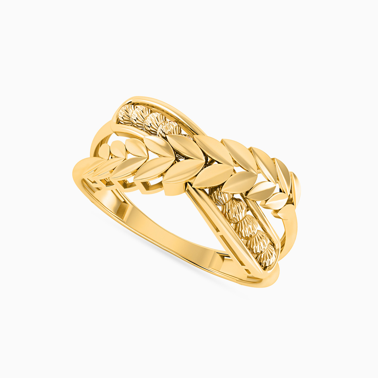 21K Gold Statement Ring