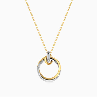 Circle Necklace in 18K Gold - 21046130013