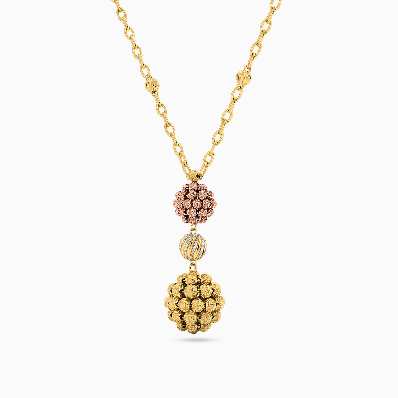 21K Gold Pendant Necklace