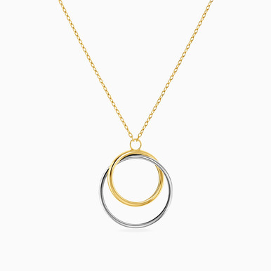 Circle Necklace in 18K Gold - 21046130024
