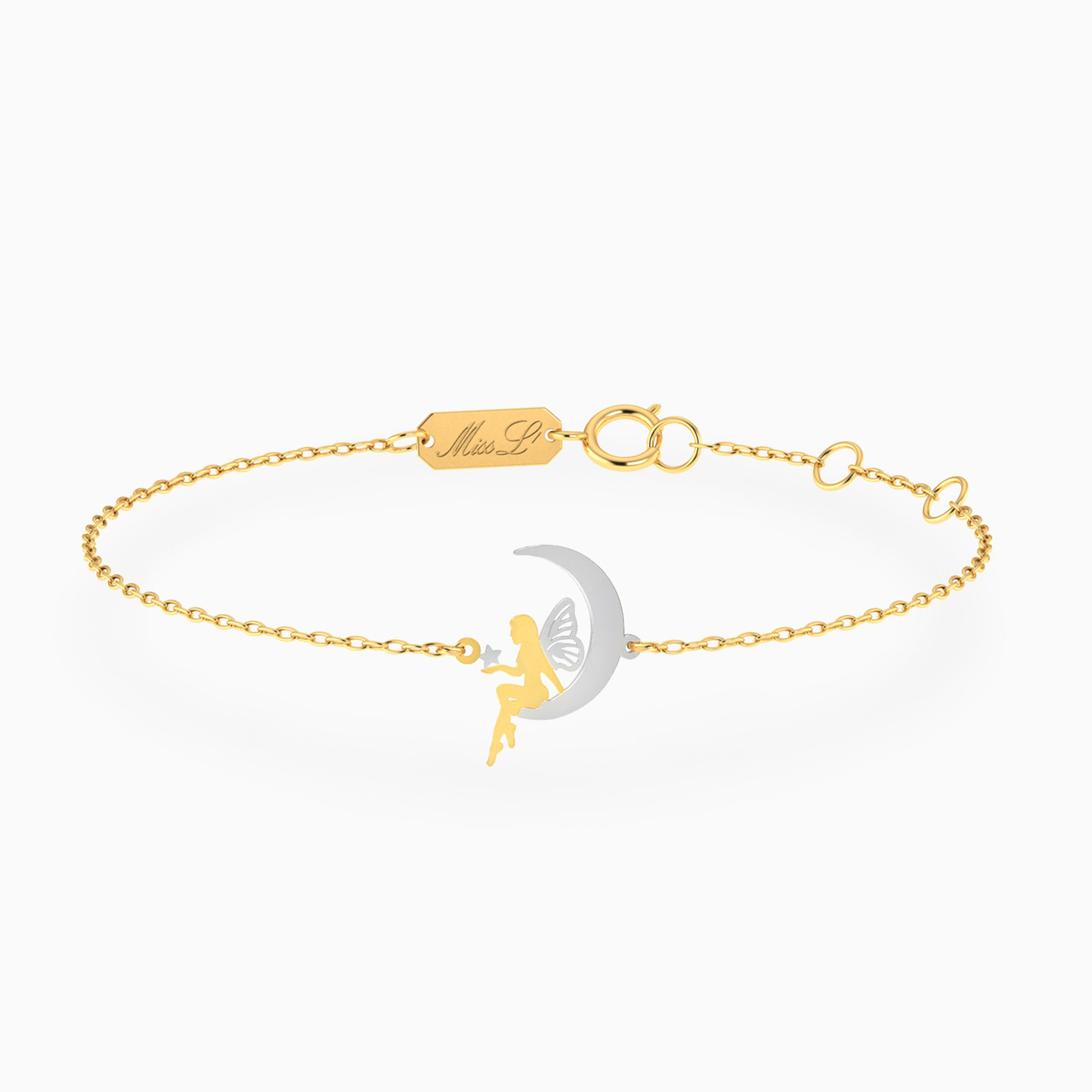 18K Gold Chain Bracelet