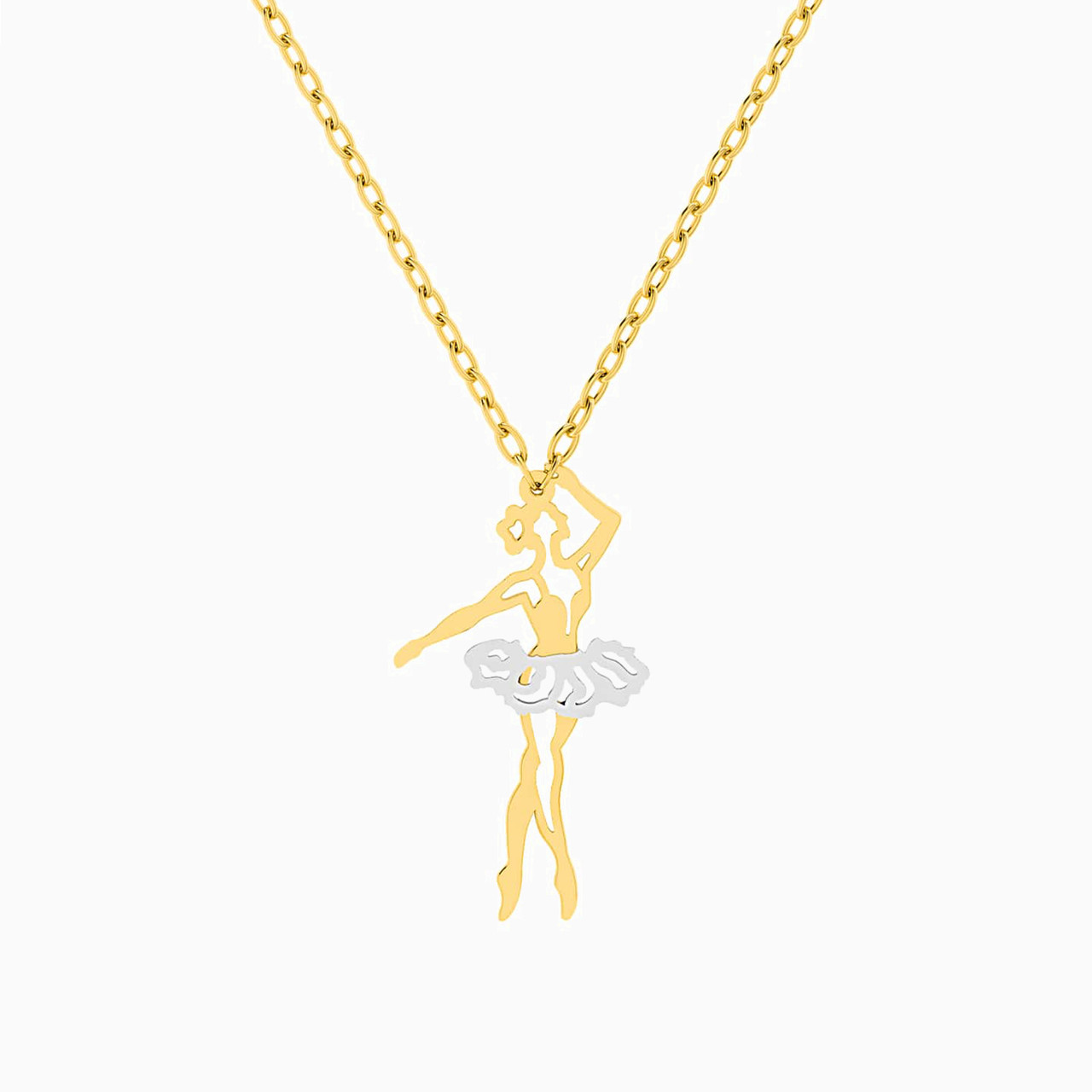 18K Gold Pendant Necklace