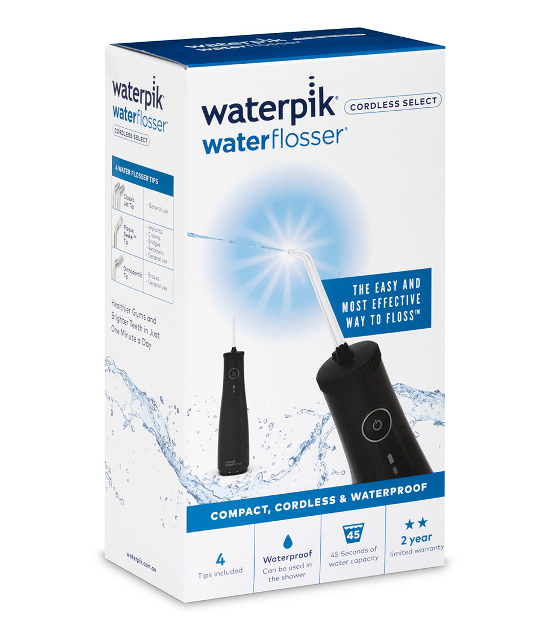 新品　waterpik　waterflosser cordless select Waterpik Travel Size Cordless Select Water Flosser