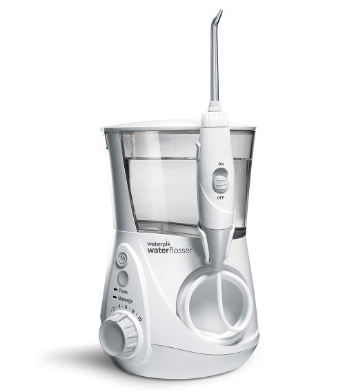 Waterpik Ultra Professional water flosser. White in colour.