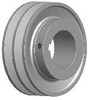 2BK90H 8.75 inch Double Groove "A/B" Section Bushing type