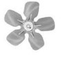 1020CCWB LAU Five Wing Fixed Hub Fan Blade 10"