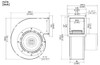 PTDR7 Rectangular Blower, Directly Replaces Dayton 1TDR7, 4C444