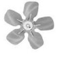 1031CCWB  LAU Five Wing Fixed Hub Fan Blade 10 "