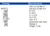 MBL87  8.7 inch Groove Bushing type For A or B Belt