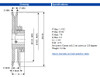 8450-1/2 4.75 inch OD 1/2 inch Bore Variable Pitch Pulley