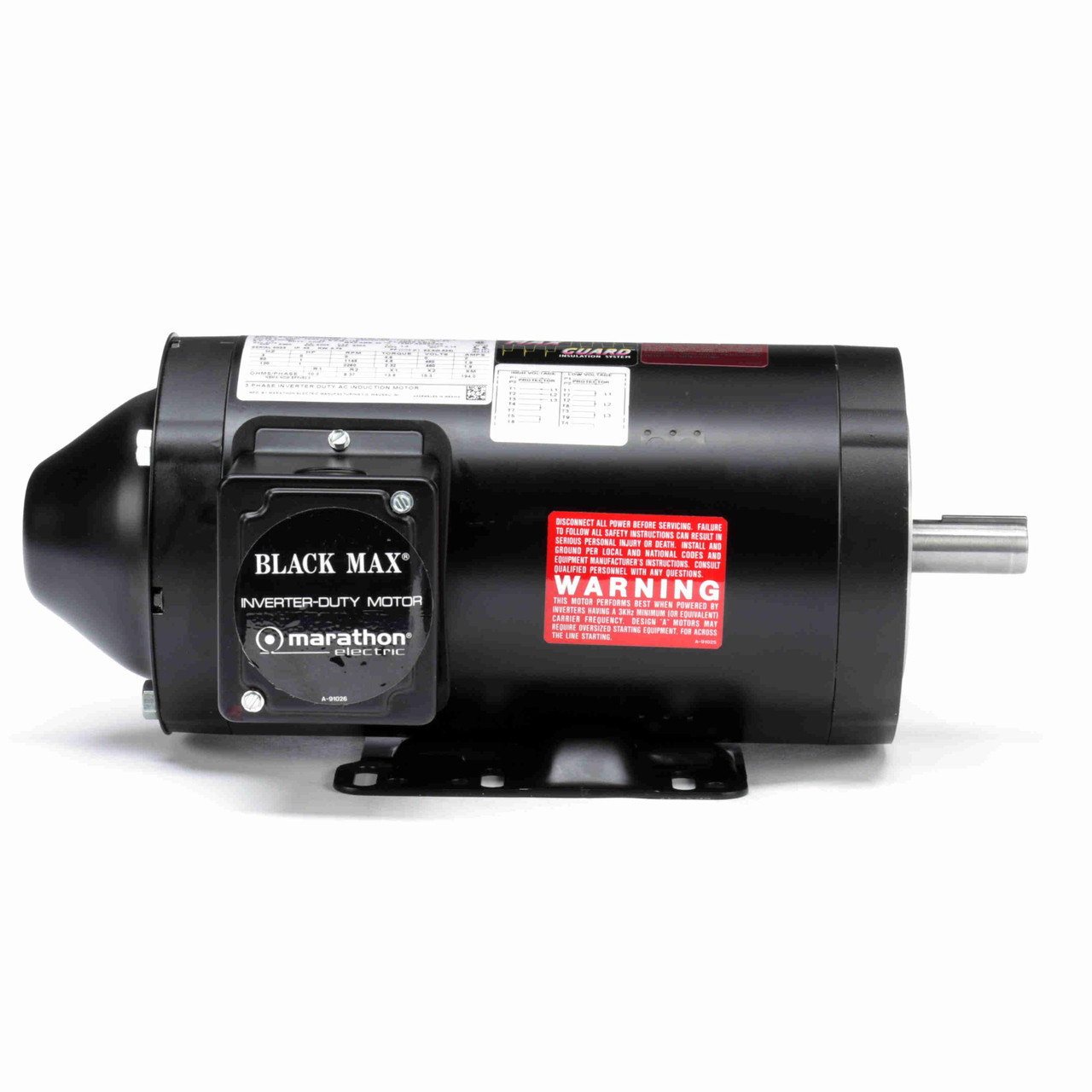 Y537 Black MAX 1000:1 Constant Torque 1 HP