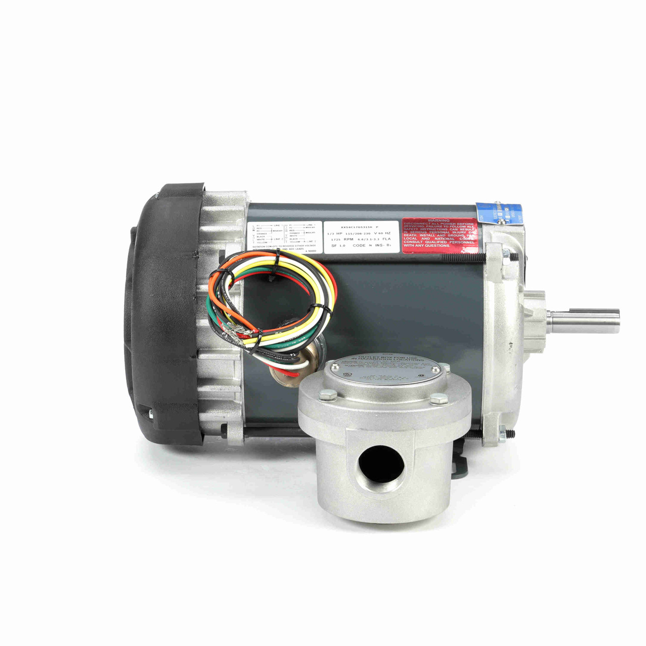 NUOVO MARATHON 5K49SN4115D Motore 1.5HP 208-230/460V 1725RPM EUR 170,72