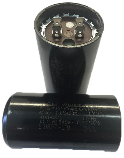 610807-019 CENTURY START CAPACITOR  450-540 MFD 110 VAC (ROUND)