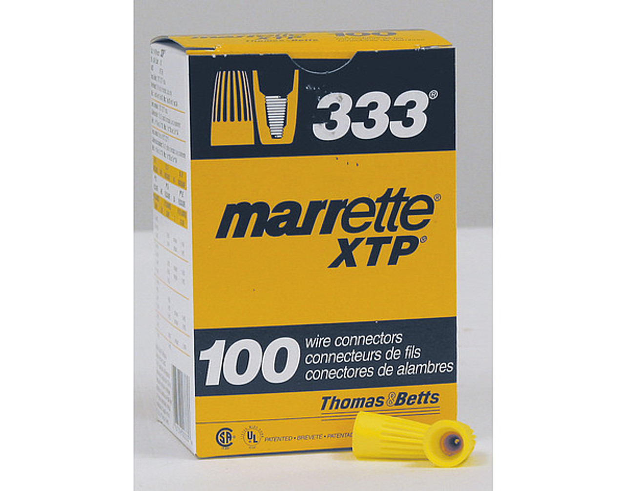 29-333 Marrett Yellow Wire Connectors 100 count