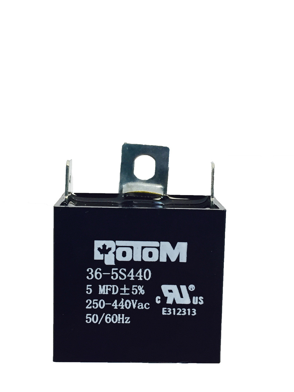 36-5S440 5MFD Square Run Capacitor