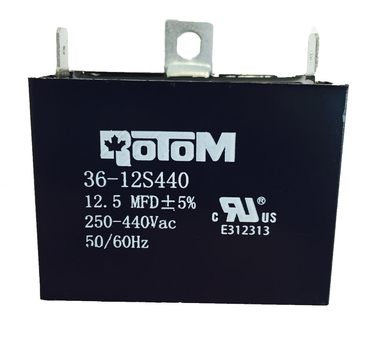 36-12S440 12.5MFD Square Run Capacitor