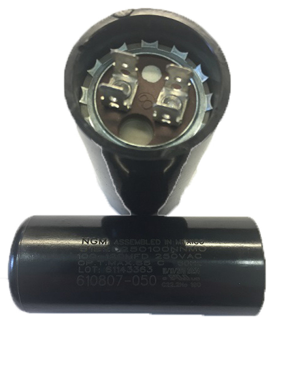 610807-050 CENTURY OEM START CAPACITOR 100-120 MFD  250 VAC (610807050)