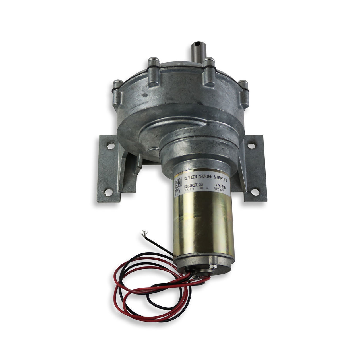 K01176-A100 Klauber Gear Motor Newmar Slide Out (K01176A100