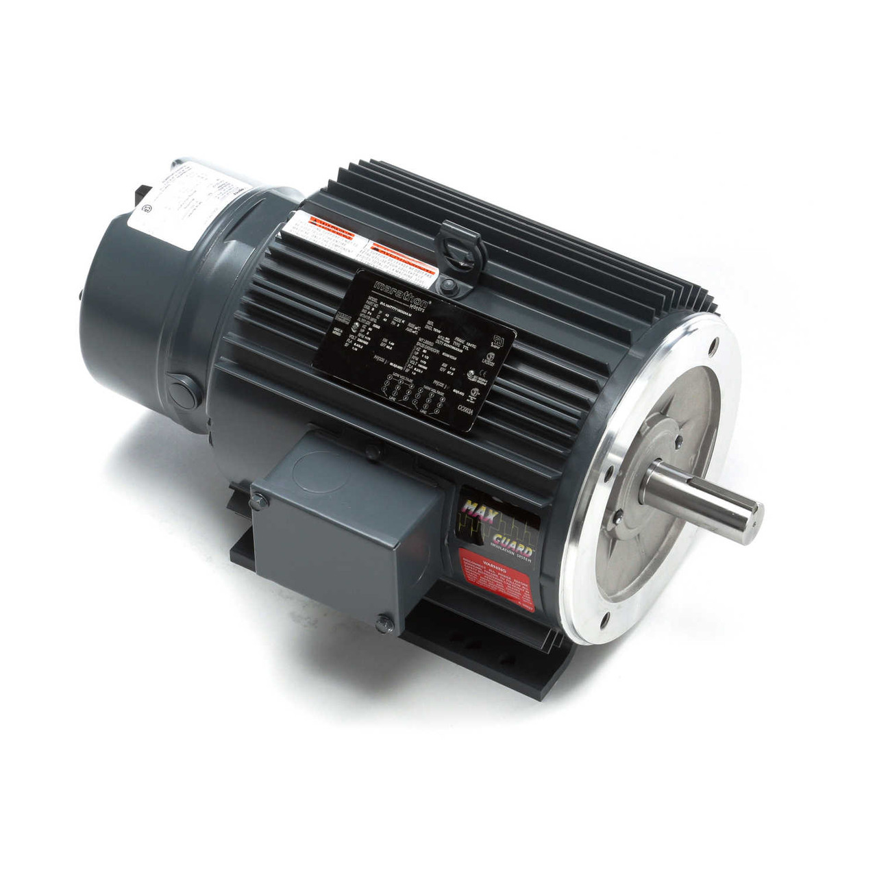 C404A Brake Three Phase Totally Enclosed C-Face Motor 2 HP