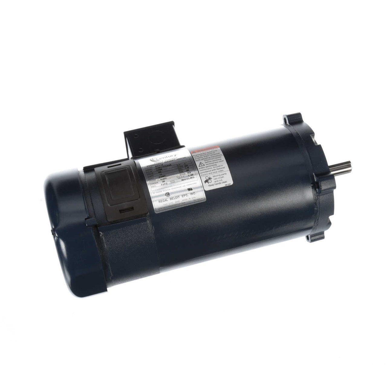 DC116 Permanent Magnet SCR Rated Totally Enclosed C-Face Motor 1 HP