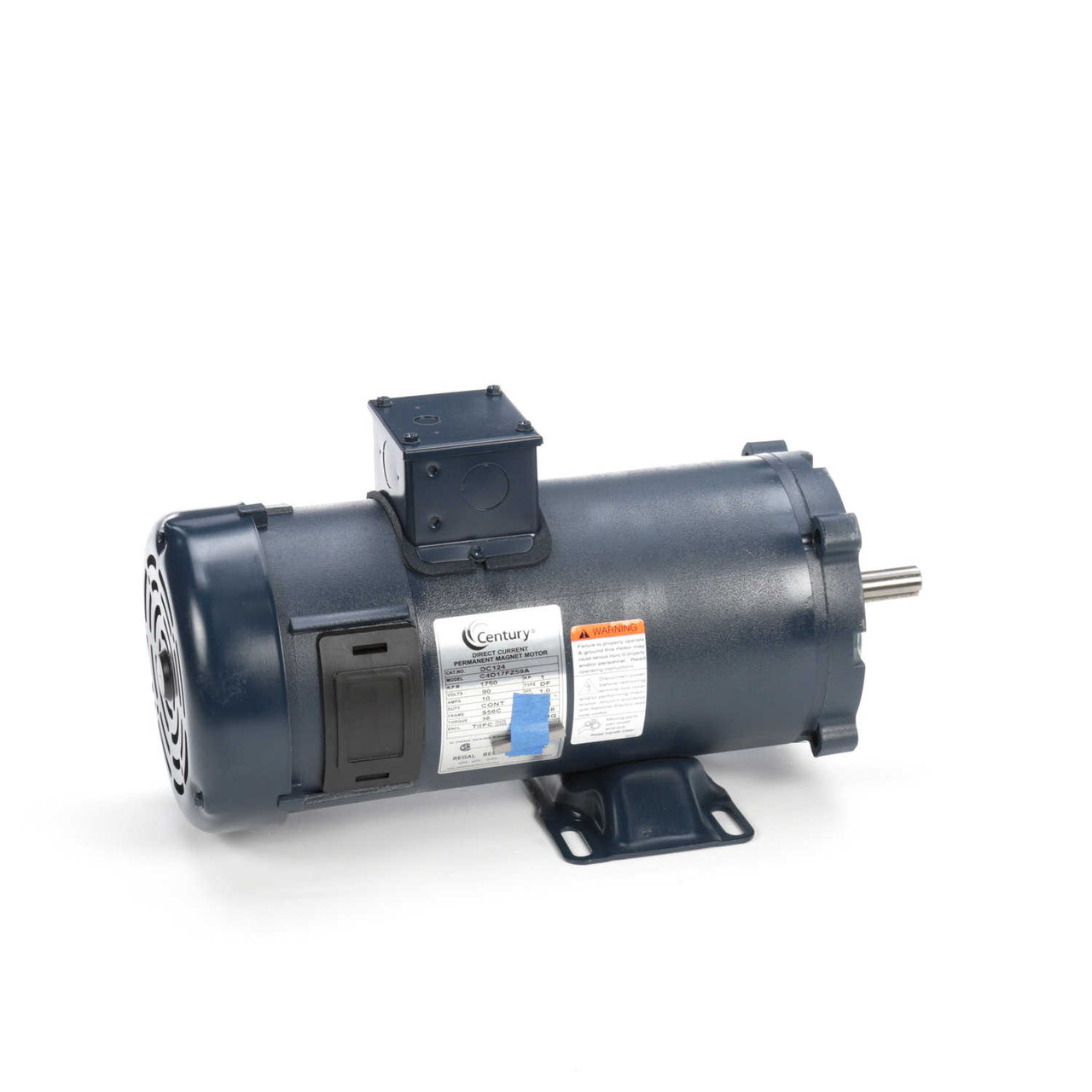 DC124 Permanent Magnet SCR Rated Totally Enclosed C-Face Motor 1 HP