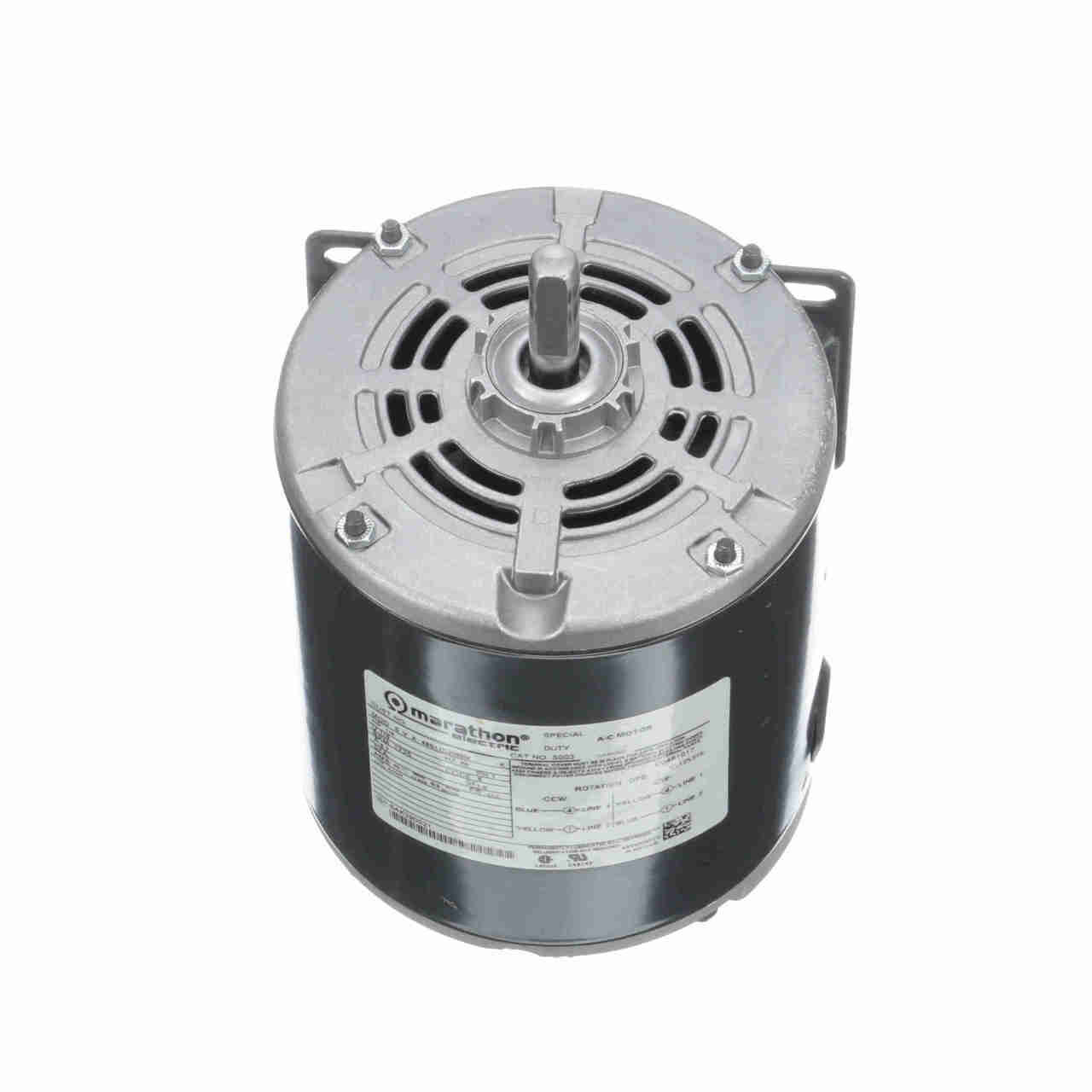 S003 Marathon General Purpose Motor 1/4 HP 1800 RPM 48Z Frame