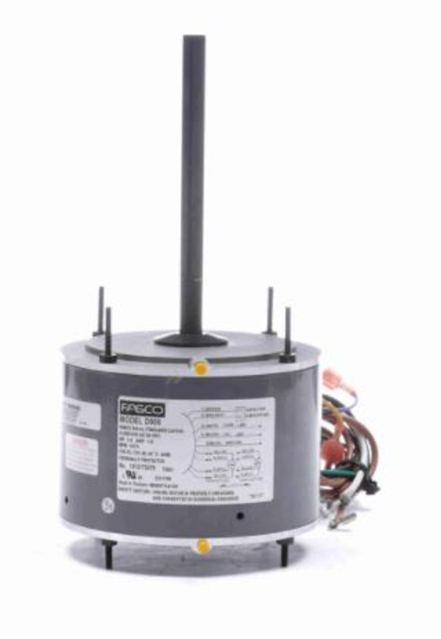 D909 Fasco 1/4 hp 1075 RPM 5.6" Diameter 208-230V