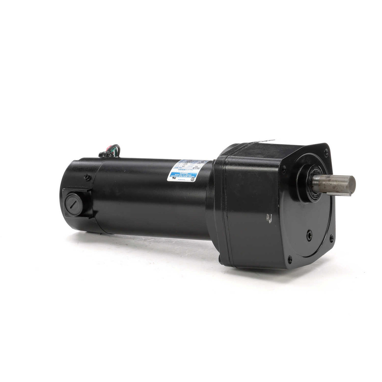 E-M1135244.00 (opened box) Leeson Parallel Shaft 1/4 hp, 42 RPM 12VDC TENV Electric Gear Motor