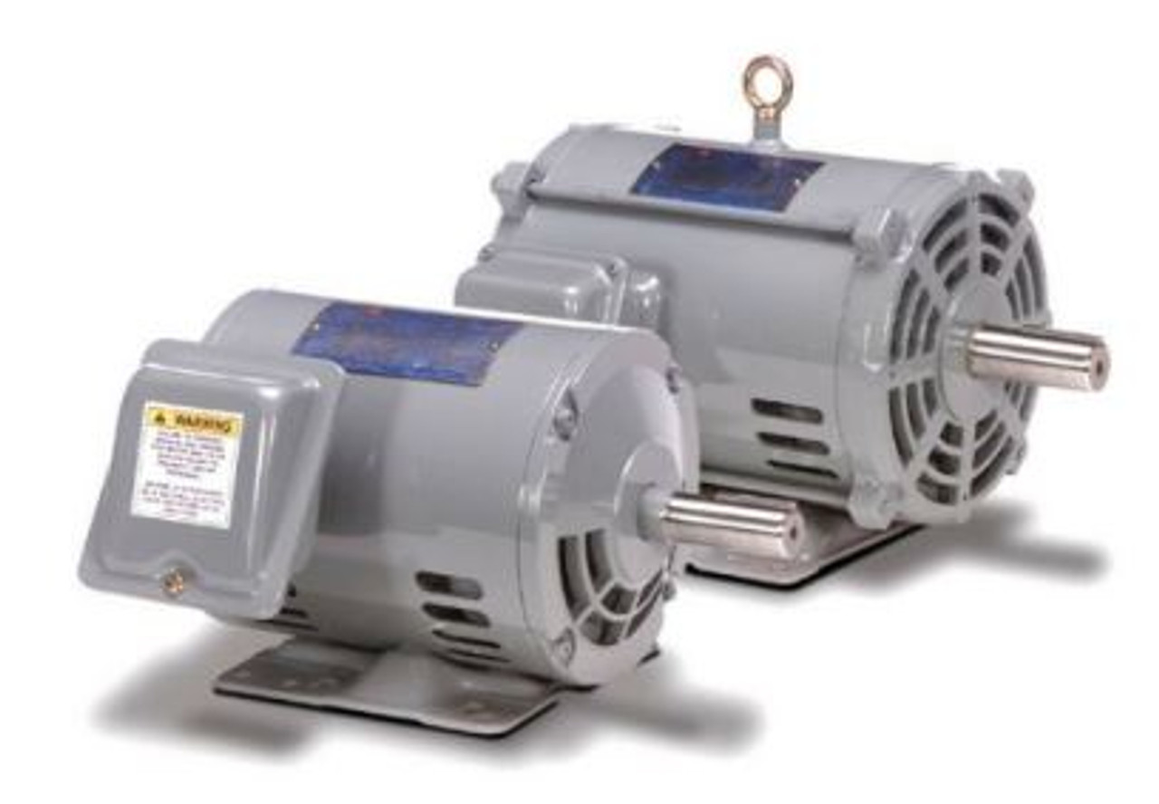 DTP0106 Teco General Purpose Motor, 10 HP, 1200 RPM, 230/460V, 256T FRAME, ODP