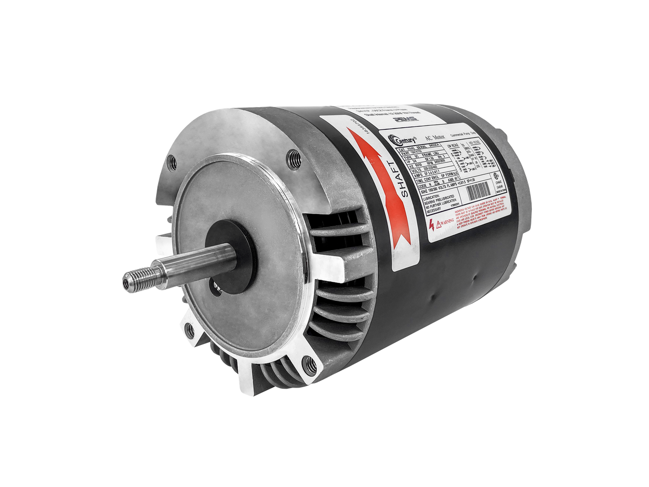 DM2045, DM2045C, DM0045  C-Fa0ce Circulator Pump Motor; 3/4 HP, 3450 RPM, 208-230/460 Volt