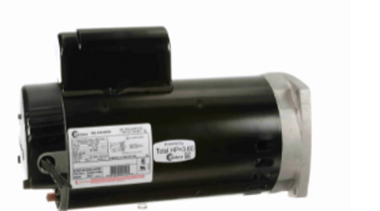 HSQ1302 CENTURY POOL PUMP MOTOR, 3HP, 1 PH, 60 HZ, 208-230 V, 3600 RPM