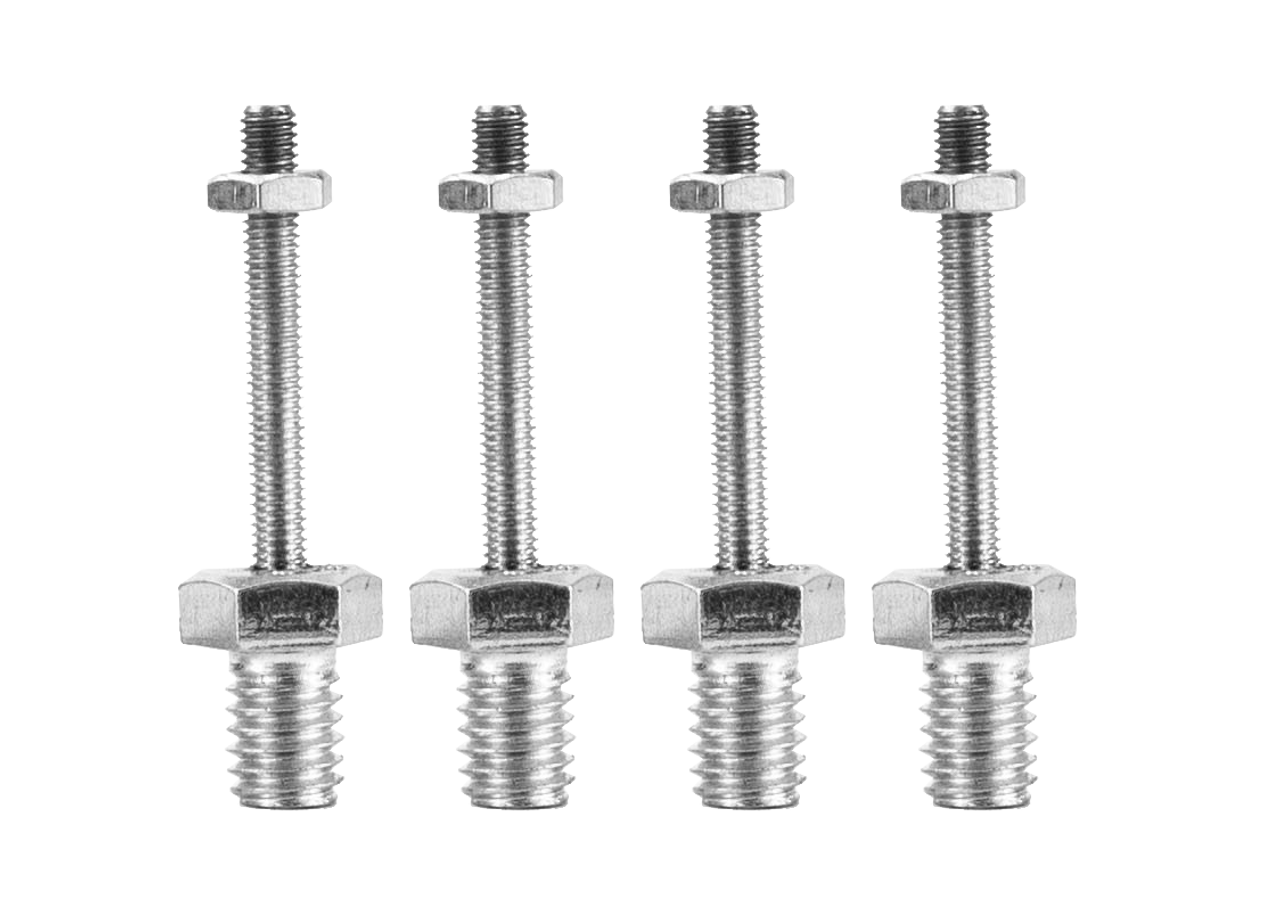 3751032SK, (4) 3/8-16 with 10-32 studs and nuts for mounting on C-Face motor