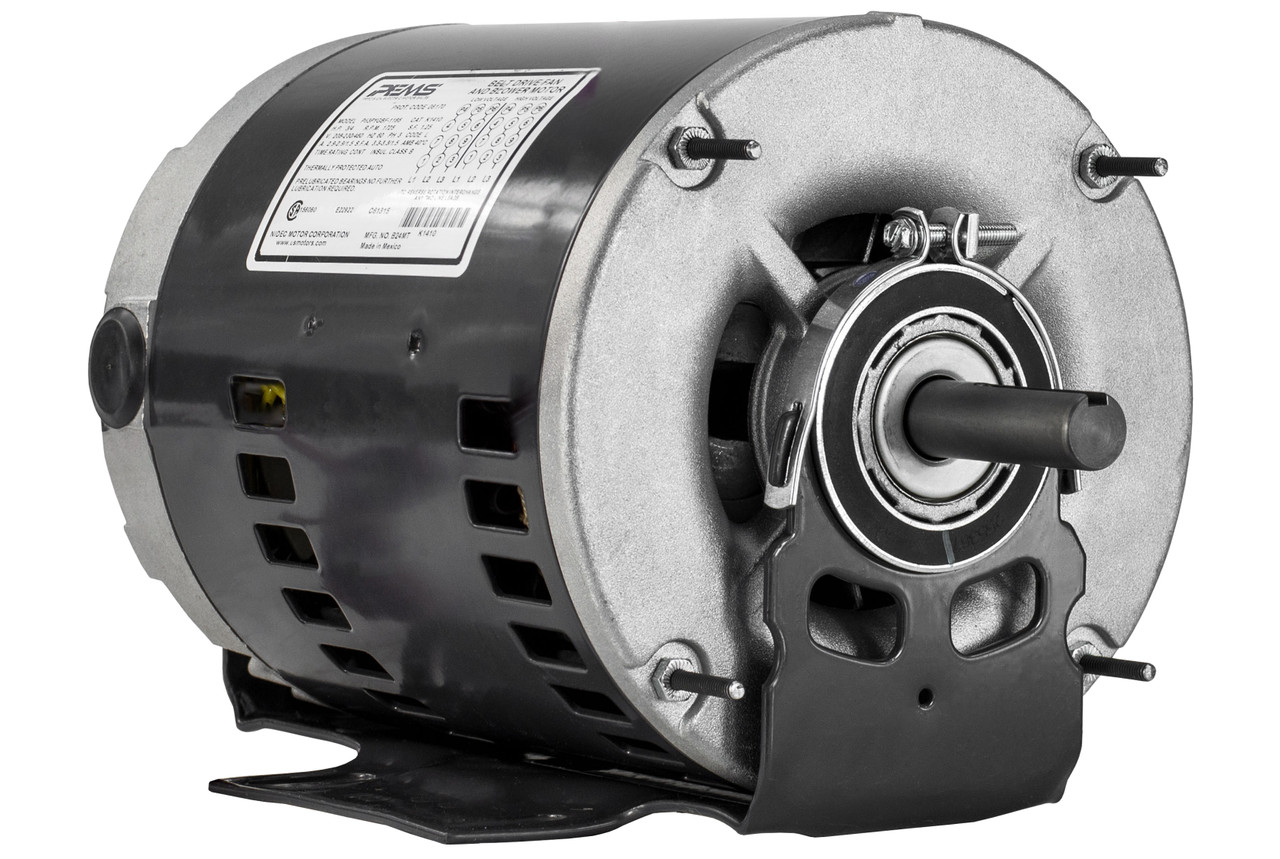 K1410 â€¢ 3/4 hp 1725 RPM 56 Frame 3 phase 208-230/460V ODP Resilient Mount (Direct Interchange to Marathon K1410)