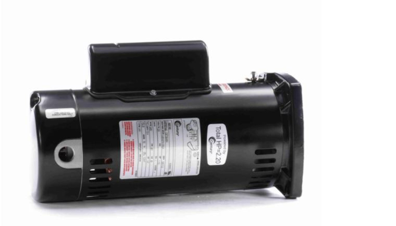 E- SQ1152 (OPEN BOX) Square flange pool filter motor 1.5 hp, Max-E-Glas  PE 34